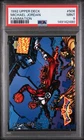 1992 Upper Deck MICHAEL JORDAN Fanimation Agent 23 PSA 9 Card #506