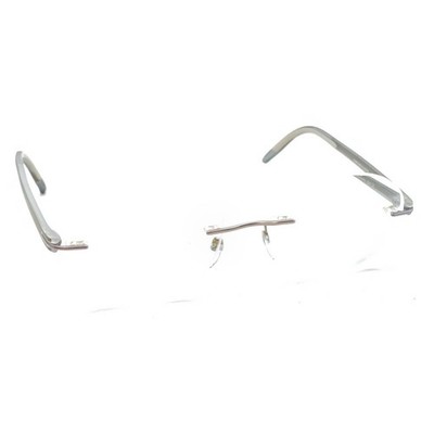 Silhouette 4379 40 6054 Titanium Silver Rimless Eyeglasses Frames 53-19 135