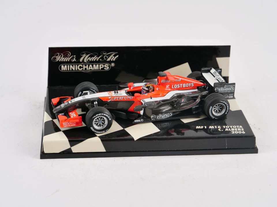 MINICHAMPS 1/43 M16 TOYOTA ALBERS 2006 - Immagine 2 di 4