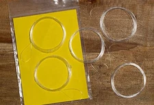 YOUR CHOICE Set of 5 Fluorocarbon Fly Fishing LEADERS Chris Mihulka ties in USA