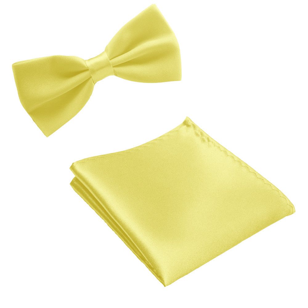 Fliege Mit Einsteckschlips (Einstektuch) – Unisex Für Hochzeit, Konfirmation & Anzug