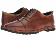 Cole Haan Mens Shoes Raymond Grand 360 Brown Leather Cap Toe Oxford 9.5M 42.5