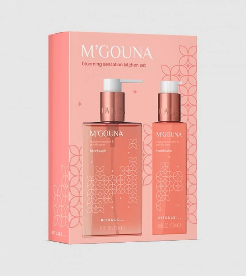 RITUALS M'Gouna Hand wash rose damascena and prickly pear 300ml Hand Balm 175ml  - Image 4 of 4