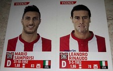 FIGURINA CALCIATORI PANINI 2015/16 VICENZA N°798 SAMPIRISI RINAUDO ALBUM 2016