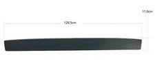 Ladekantenschutz ABS schwarz f&uuml;r Mercedes V-Klasse Vito W447 2014- 128,5x11,9 cm