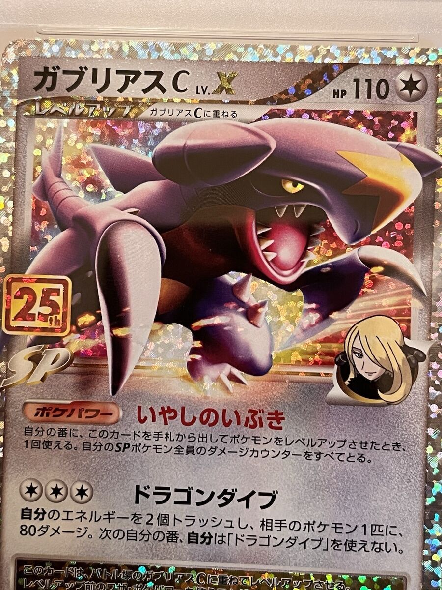 Garchomp LV. X PSA 10 #18 Pokemon Japanese 25th Anniversary Garchomp LV. X PSA 10 #18 Pokemon Japanese 25th Anniversary