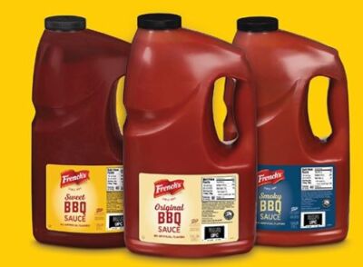 French's BBQ Sauce 1 Gallon (select flavor below)