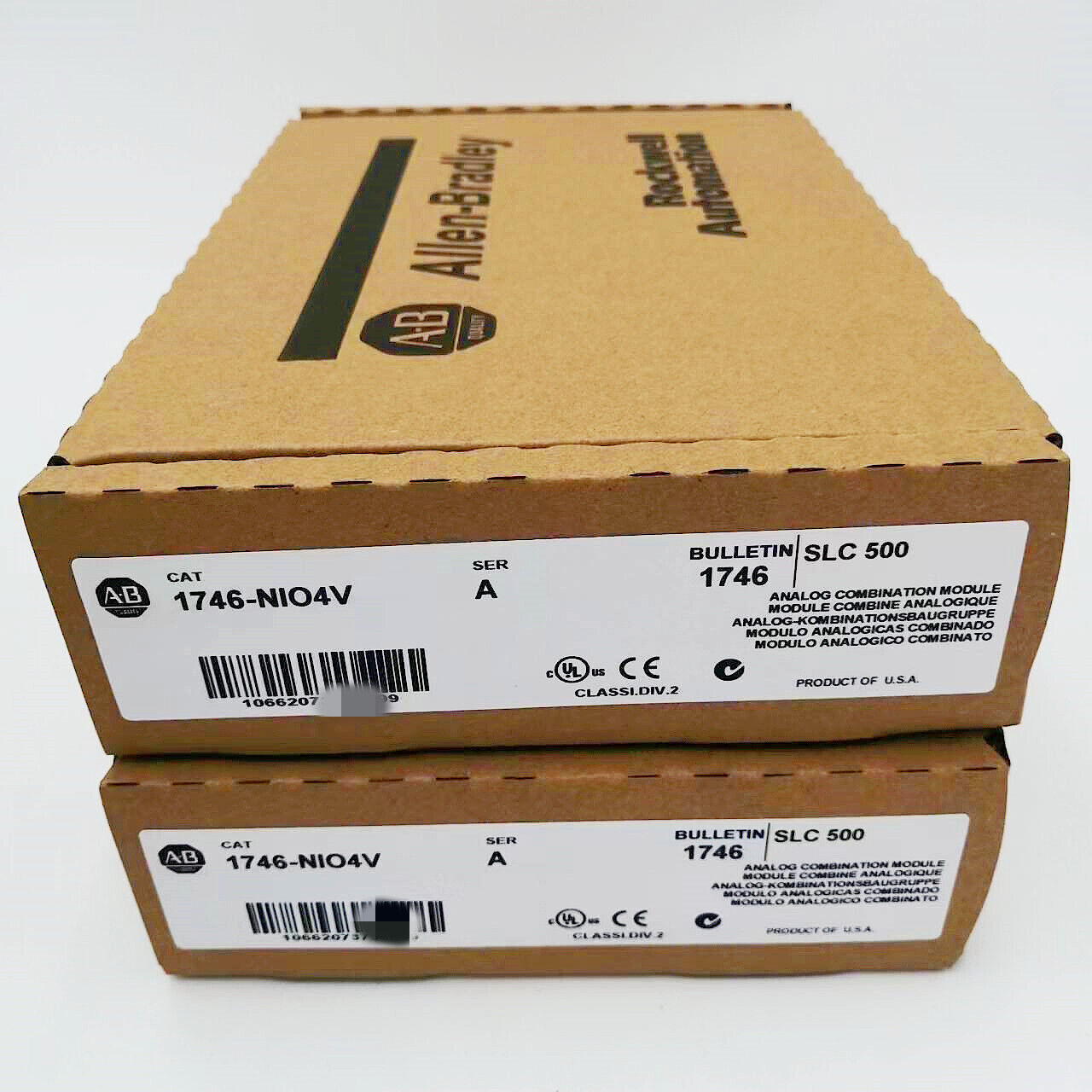 New 1746-NIO4V Allen-Bradley Analog Combination I/O Module PLC 1746NIO4V AB