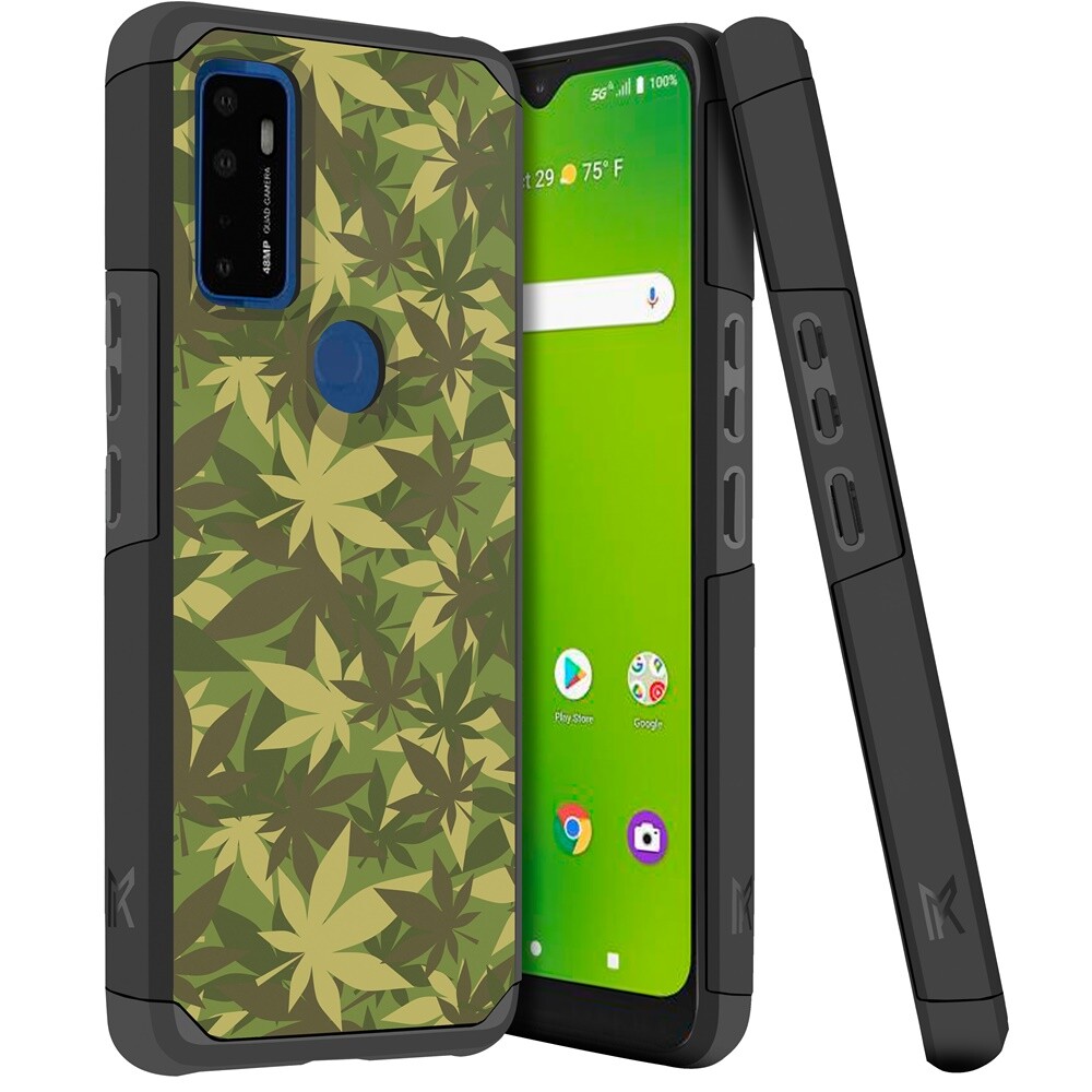 Custodia Ibrida Con Anello Per Cricket Dream 5G / AT&amp;T