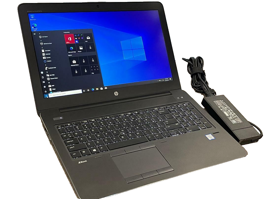 HP. ZBOOK 15 (G3) CORE I7-6820HQ 512GB SSD 32GB RAM NVIDIA QUADRO 