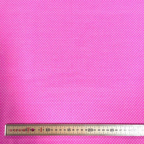 Polka Dot Polycotton - 50 different Colours and Dot Sizes Sold By The Metre - Picture 14 of 137