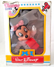 Walt Disney Babies Minnie Mecanica Ibense Giocattolo Vintage Mi Raro 1985 Raro