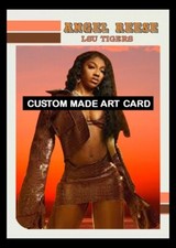 Angel Reese Chicago Sky Custom Made Basketball Art Card LSU Tigers