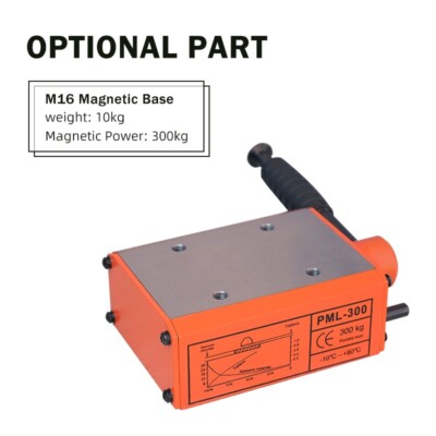 SFX M16 Electric Tapping Arm Tapper Machine Base Magnet 300kg Magnet Power