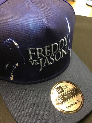 New Era Freddy Vs. Jason Horror Face Off 9FIFTY Adjustable Snapback Hat Cap OSFM
