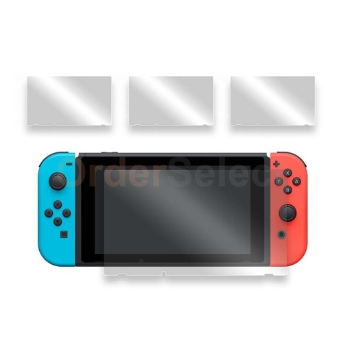 1 3 6 10 100 Lot LCD Ultra Clear HD Screen Protector for Nintendo Switch - Picture 12 of 28
