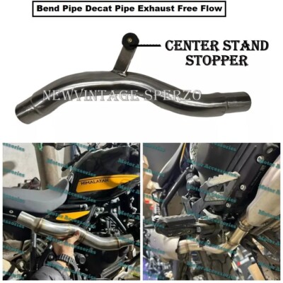 Fits Royal Enfield Silencer BEND PIPE Converter  Sound For New Himalayan 450/452