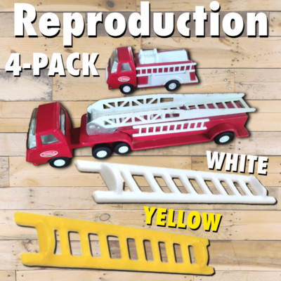 4 ladders for Vintage Mini Tonka Hook and Ladder Fire Truck 55170 & Pumper 55250