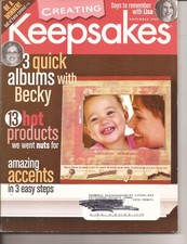 Creating Keepsakes Magazine Nov 2005, 13 Hot Products, Accents, Albums More