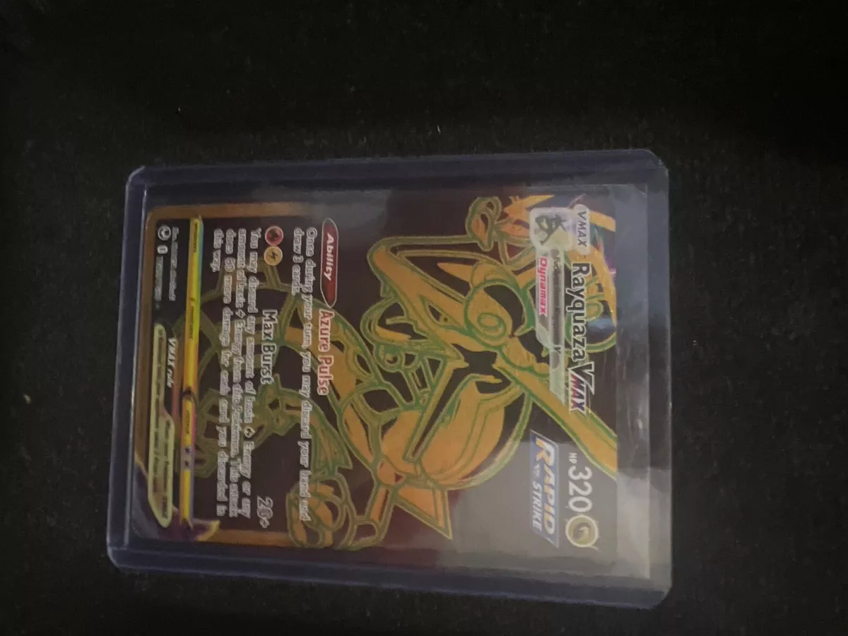 Rayquaza VMax - TG29/TG30 Gold Full Art Ultra Rare - Silver