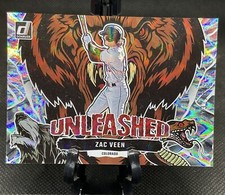 2023 Donruss Unleashed Silver #U3 Zac Veen 331/349 - Colorado Rockies
