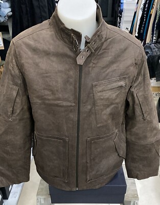Conbipel Jacket Genuine Leather Man Tg50 Brown LLE19