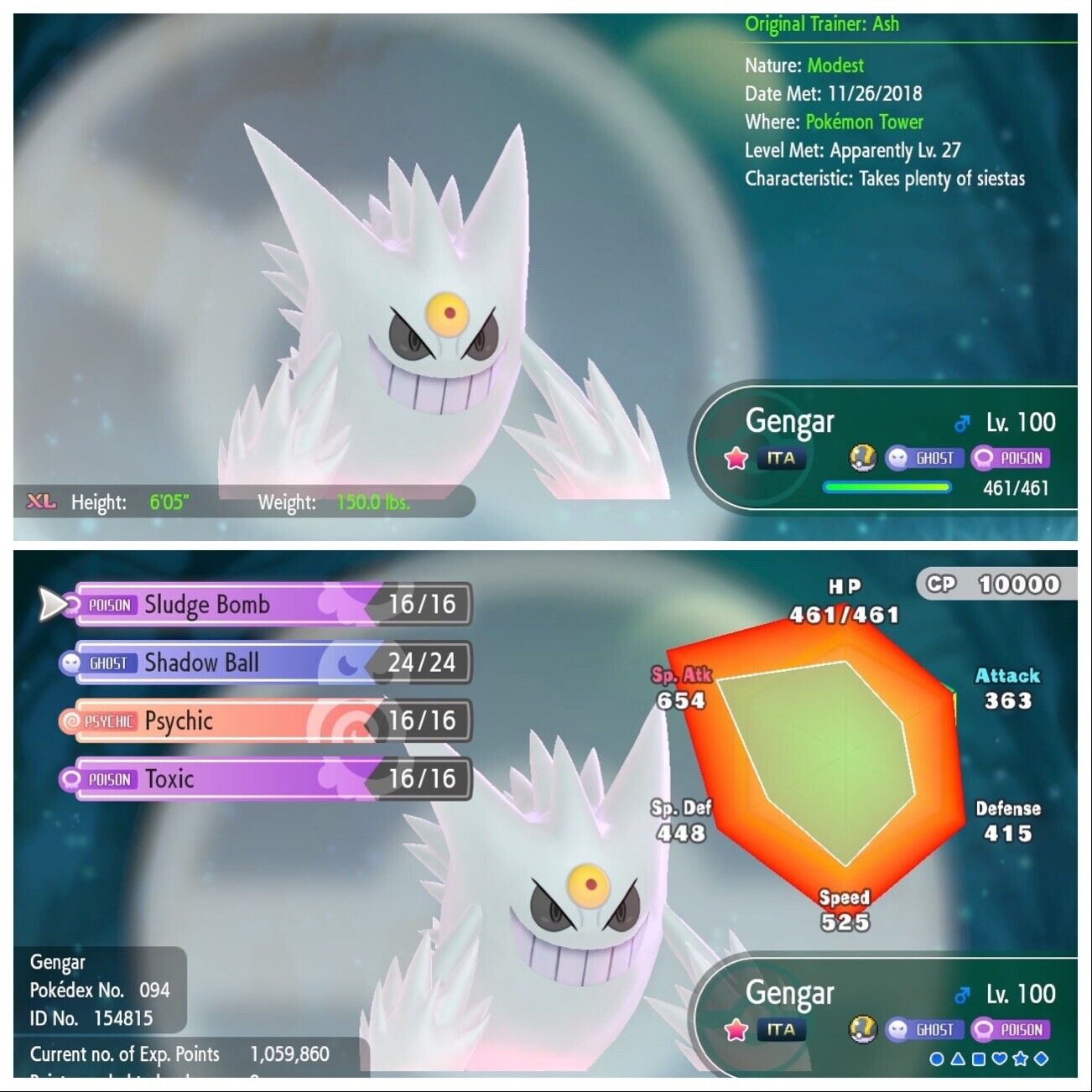 MY GREATEST EVOLUTION EVER - SHINY MEGA GENGAR in Pokémon GO