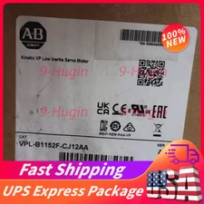 New Sealed Allen-Bradley VPL-B1152F-CJ12AA Kinetix VP Low Inertia Servo Motor