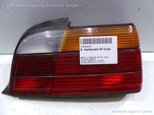 BMW E36 Coupe  Rücklicht rechts Rückleuchte Heckleuchte BJ 1995