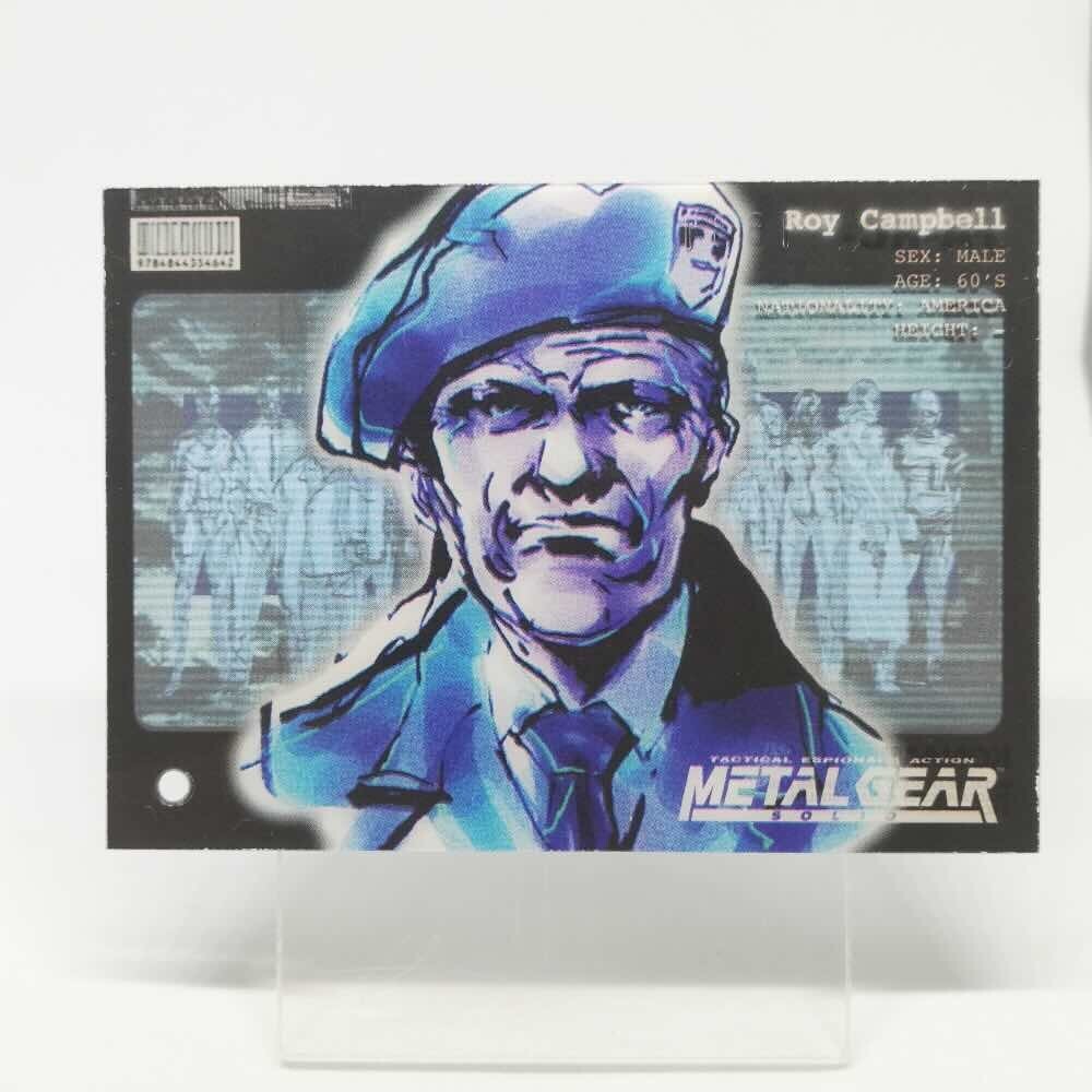 021 Roy Campbell Metal Gear METAL GEAR SOLID Trading Card #022