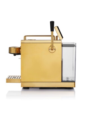 Sjöstrand Espresso Capsule Machine Messing Edition Scandinavian