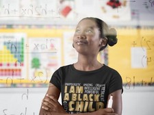 I AM A BLACK CHILD T-Shirt Small 