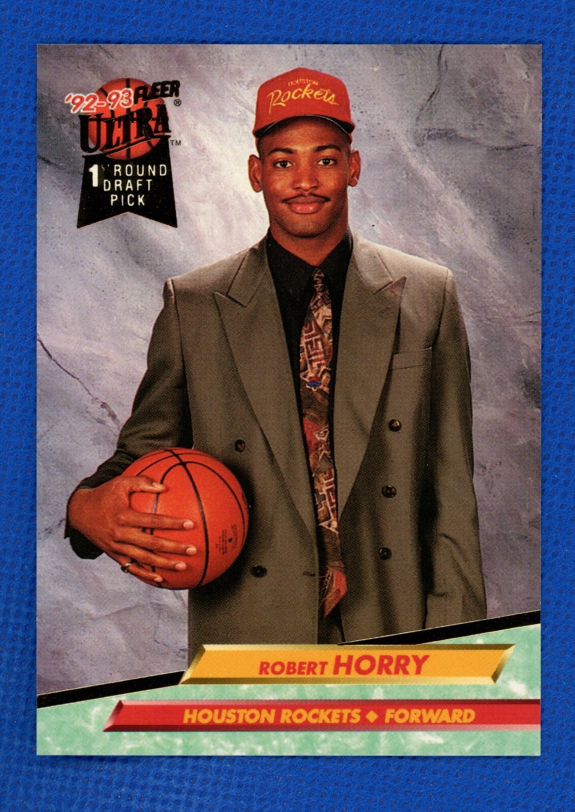 1992-93 Fleer Ultra Robert Horry Rookie Card RC #195 Houston Rockets NM-MT