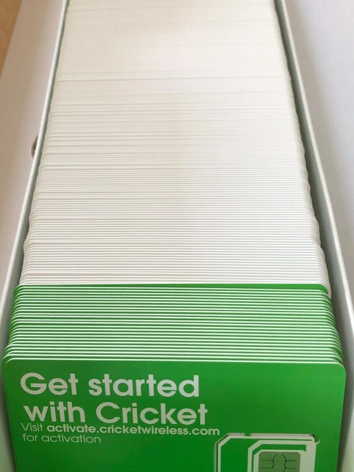 New Cricket Wireless Universal SIM Card - Fits All Phones! - Image 3 of 4