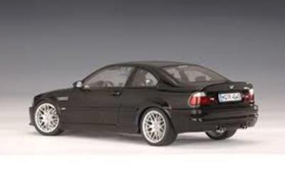 Autoart 1/18 BMW M3 CSL Black Sapphire Metallic Color Diecast