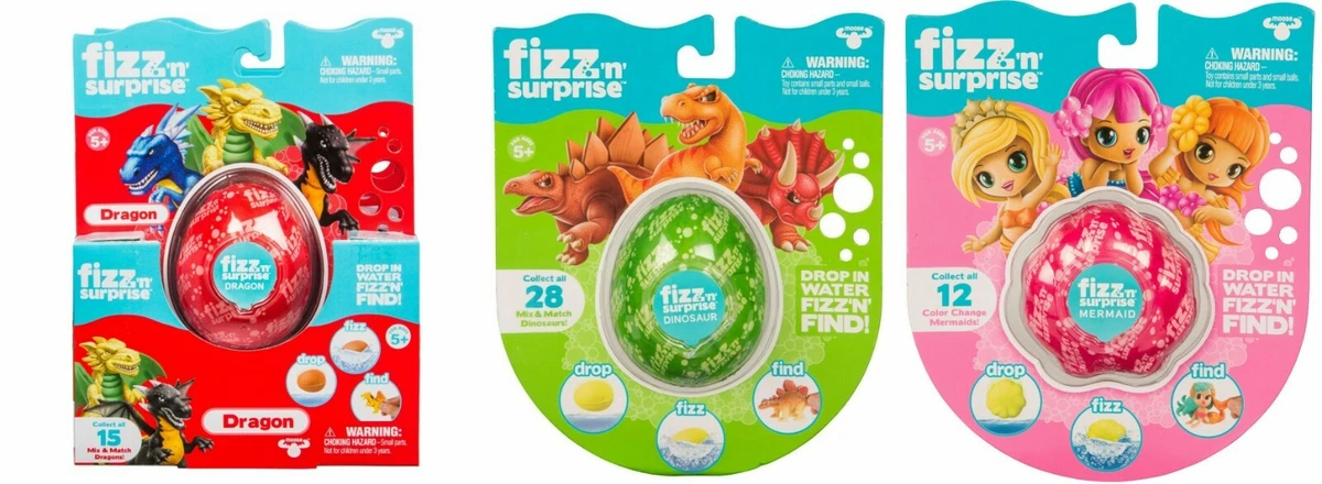 Fizz n surprise outlet dinosaur
