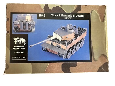 Verlinden Productions 1:35 1843 Tiger 1 Zimmerit & Details 