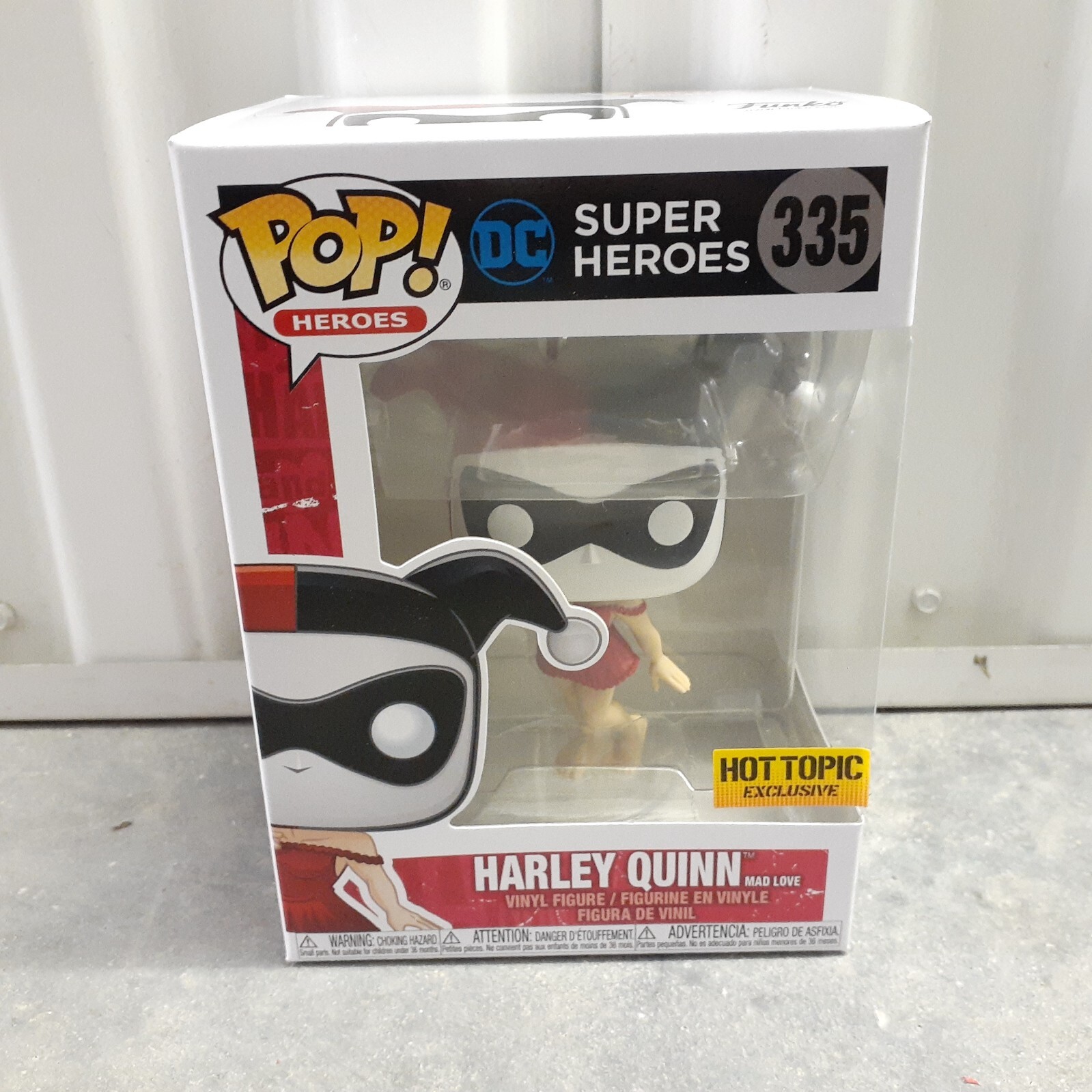 Funko Pop! Vinyl: Dc Comics - Harley Quinn - Hot Topic (Ht) (Exclusive) #335