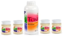 NIC TONE Autocurable Coldcure Acrylic Resin Powder All Shades AND  Liquid by MDC