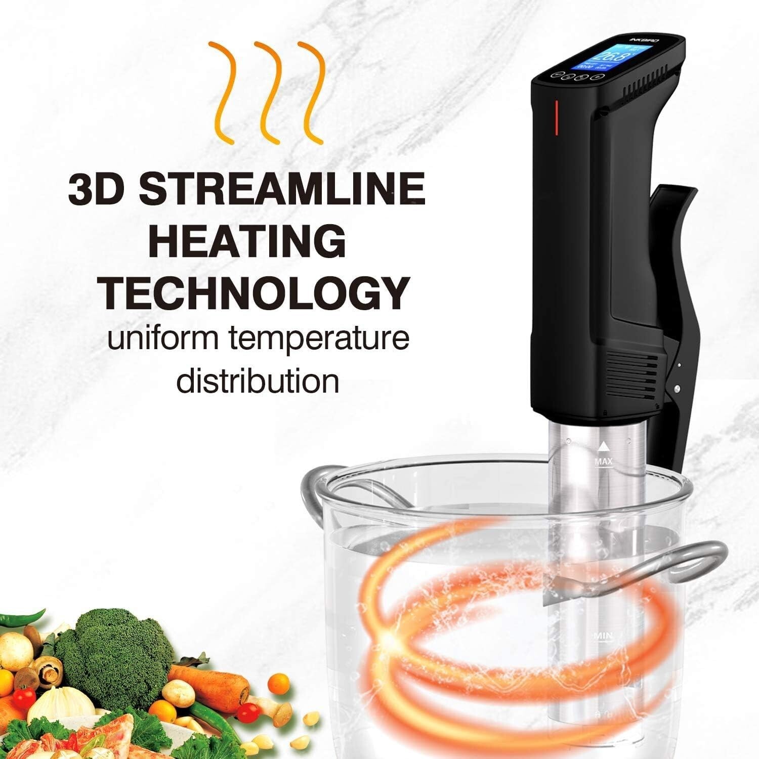 Sous Vide Cooker Precision Immersion Circulator Vacuum Sealer VS03 Seal Machine — image 15
