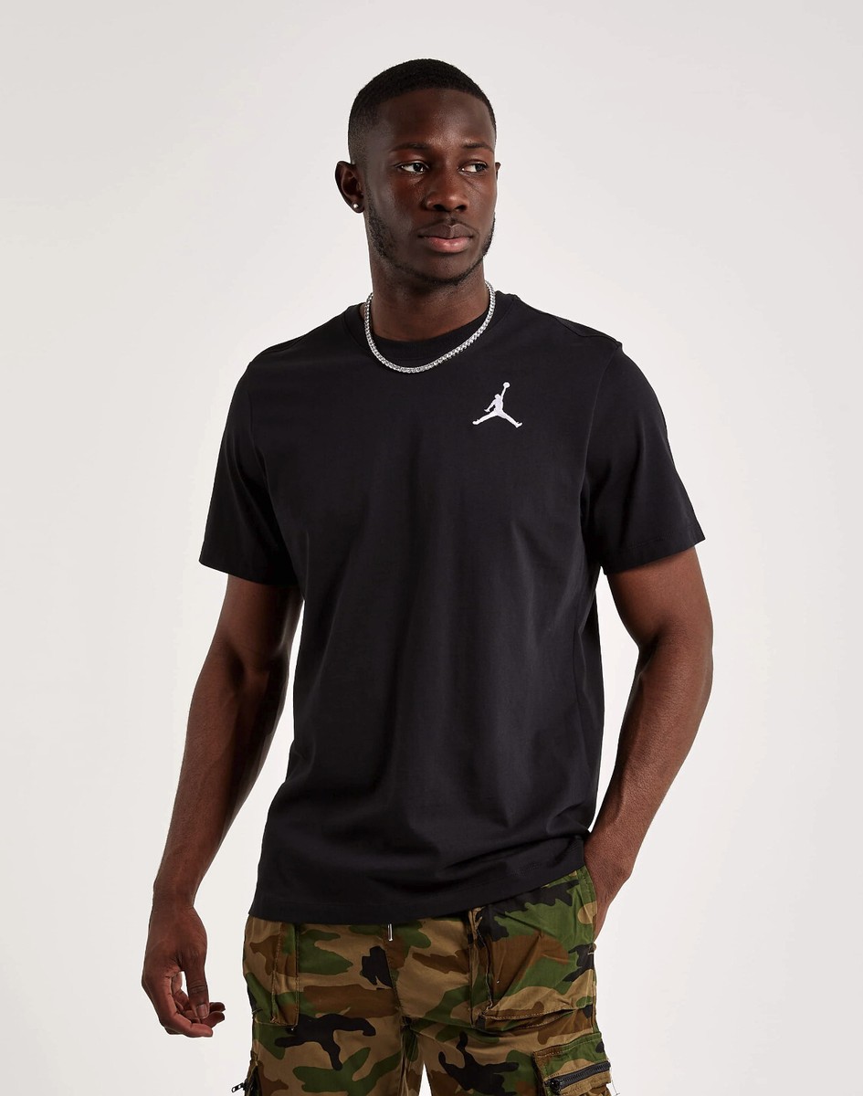 NIKE AIR JORDAN JUMPMAN T SHIRT Sz 2XL BLACK NEW TAGS retro 1 2 3