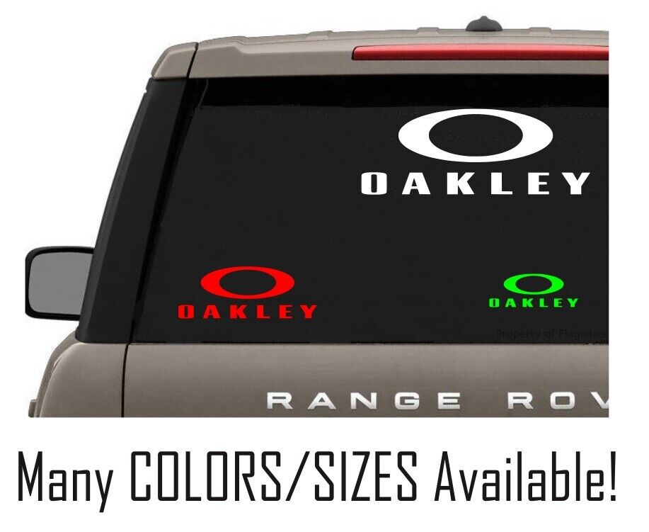 Oakley Logo Vinyl Decal Sticker