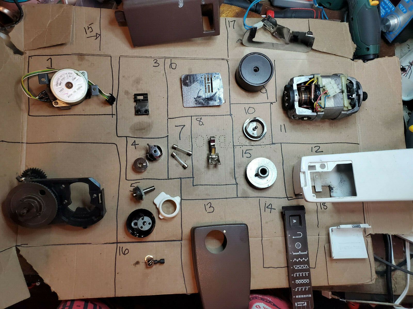 VIKING 6690 SEWING MACHINE PARTS eBay