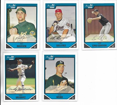 2007 Bowman Prospects PICK-A-CARD Sweeney Morrow Fuld O'Malley +++