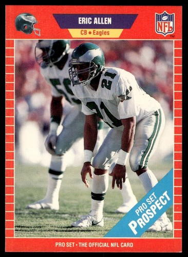 Eric Allen #533 1989 Pro Set card