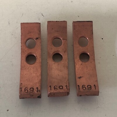 SET OF 3 NEW OLD STOCK! CUTLER-HAMMER CONTACT SEGMENTS 1321-1691