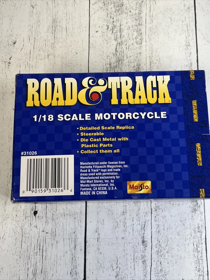 Maisto Road & Track 1/18 Scale Die Cast Motorcycle V10 Centauro Moto Guzzi - Image 4 of 4