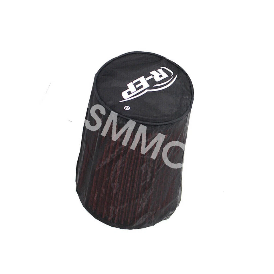 Filtro de admisión de aire frío para motor de automóvil cabezal de hongo cubierta a prueba de polvo fibra de poliéster Foto 2 de 4