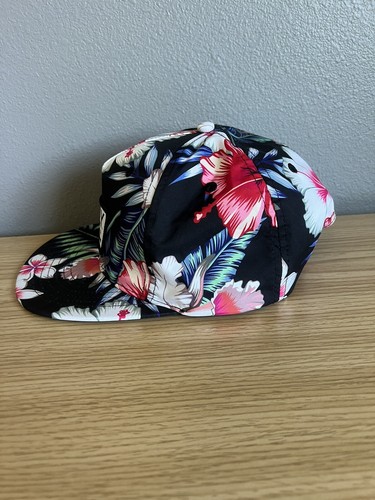 Truly Hard Seltzer Adjustable Snapback Floral Print Baseball Trucker Hat Cap - Picture 2 of 5