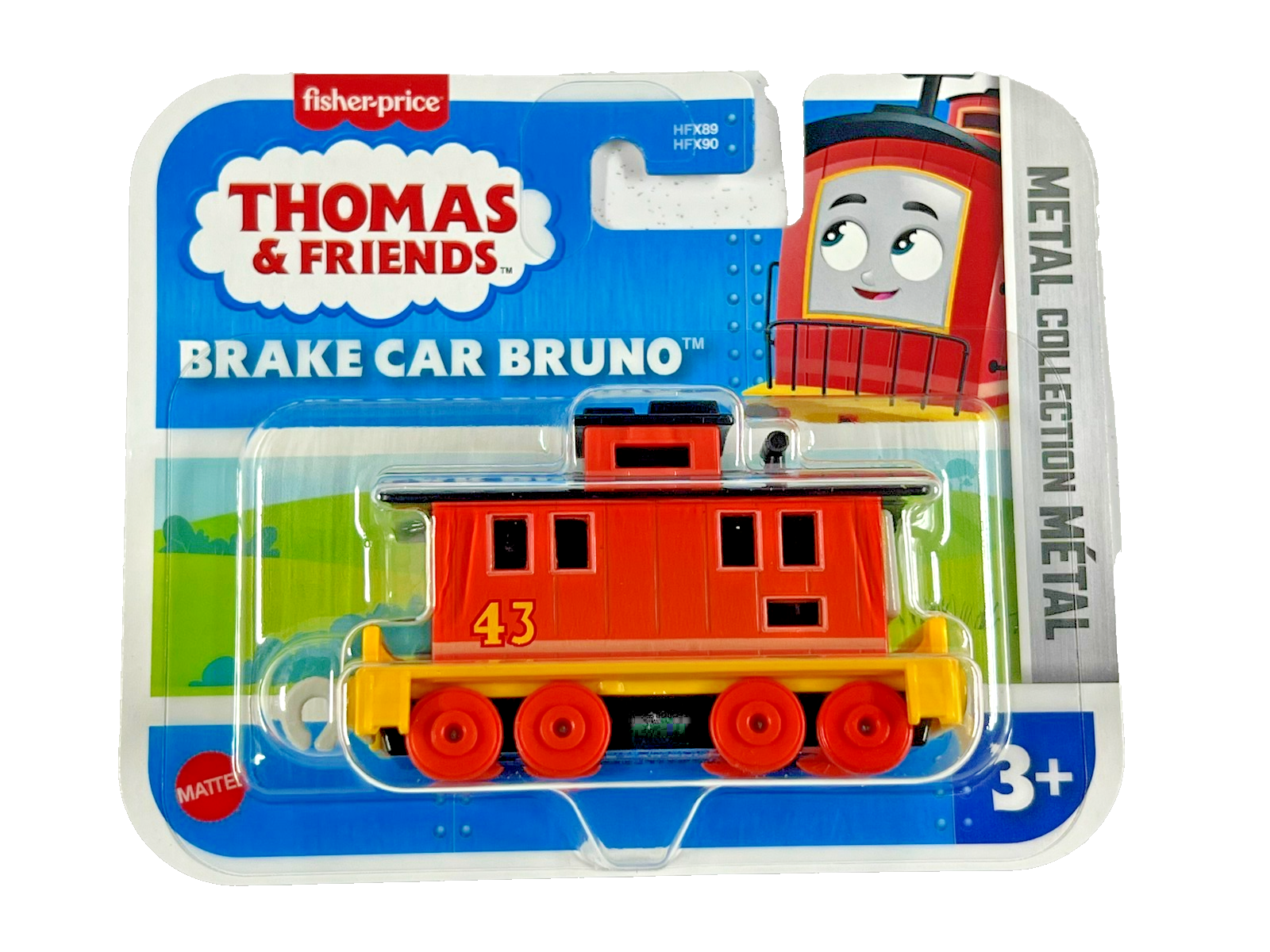 Thomas & Friends Brake Car Bruno Metal Engine Diecast Metal Engine Rare